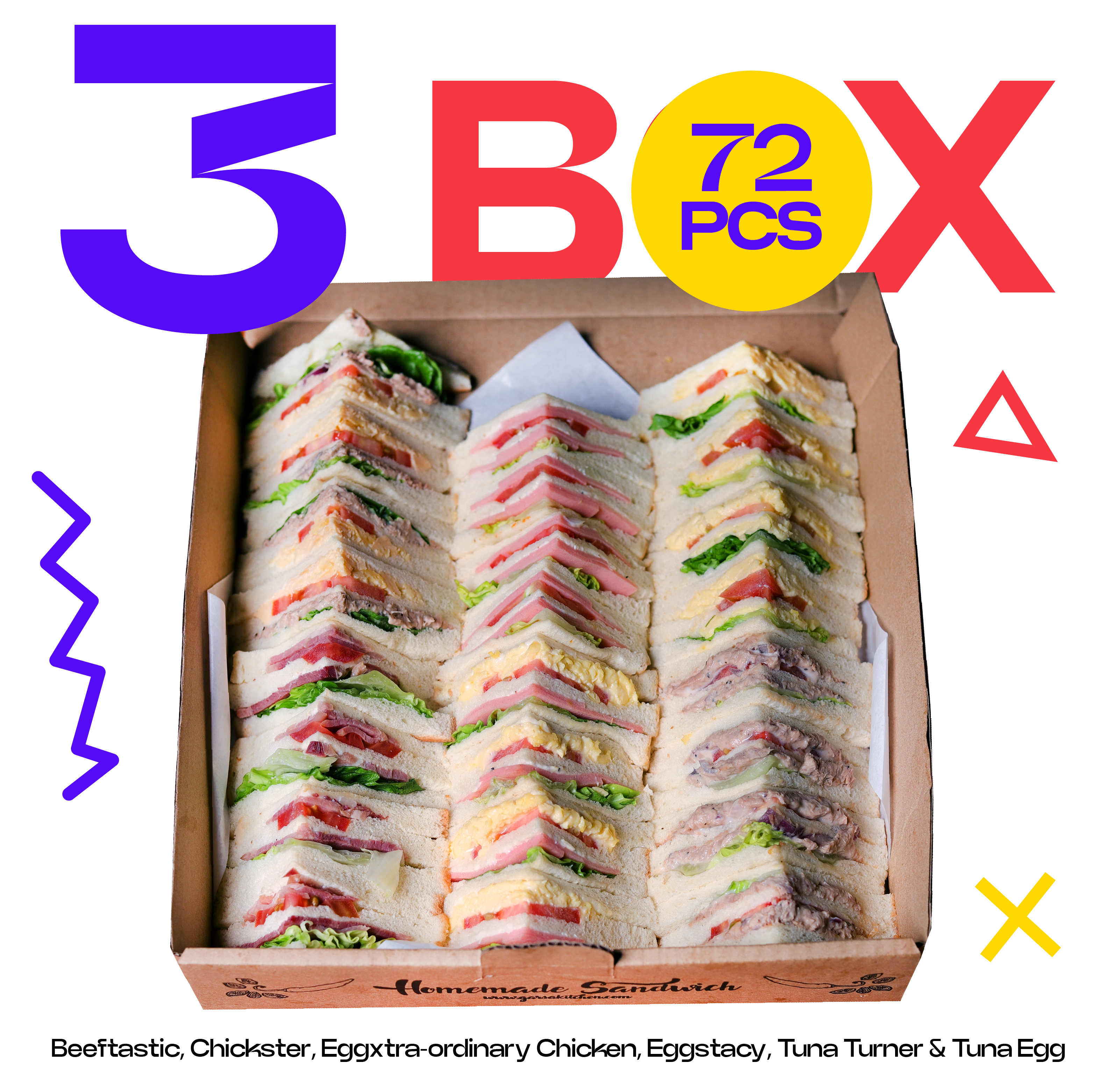 Fiesta 3 box : A classic selection of 6 flavours