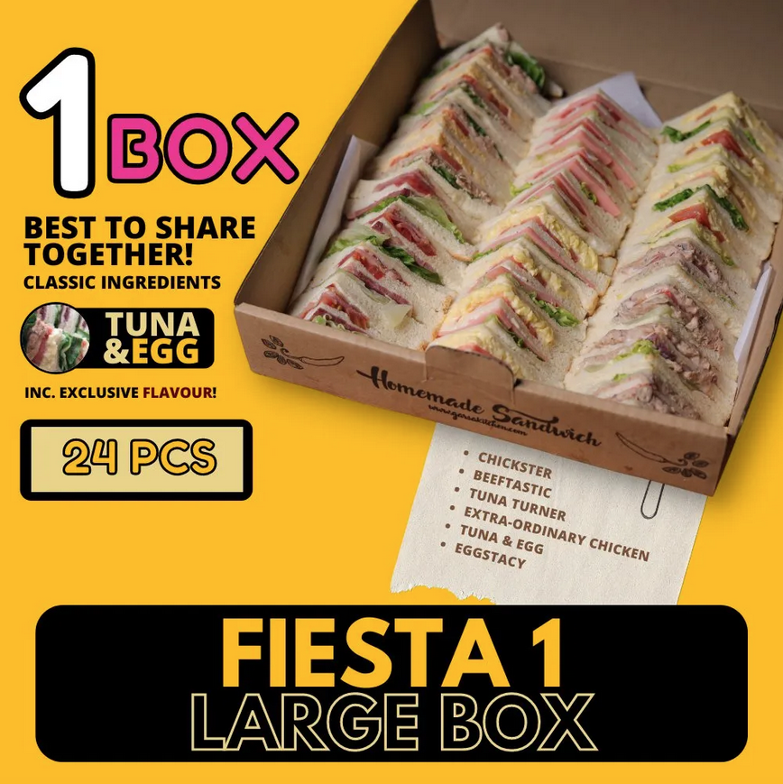 Fiesta 1 Box : A classic selection of 6 flavours