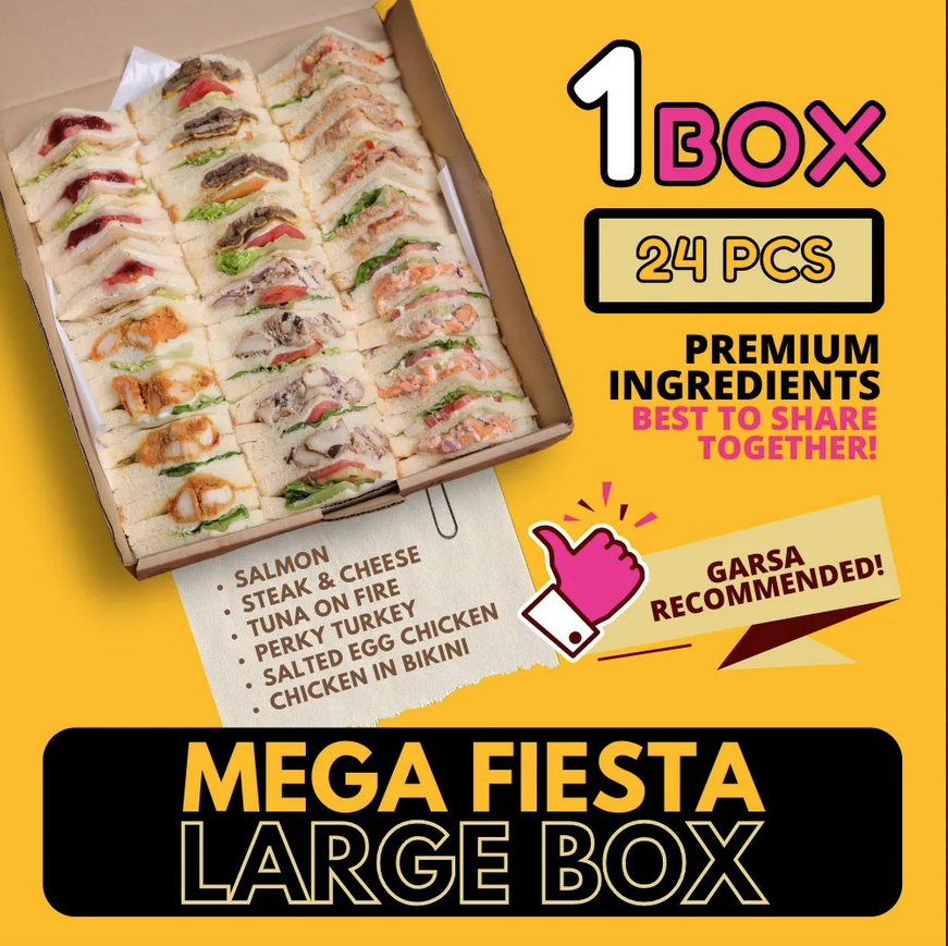 Mega Fiesta: A premium selection of 6 flavours